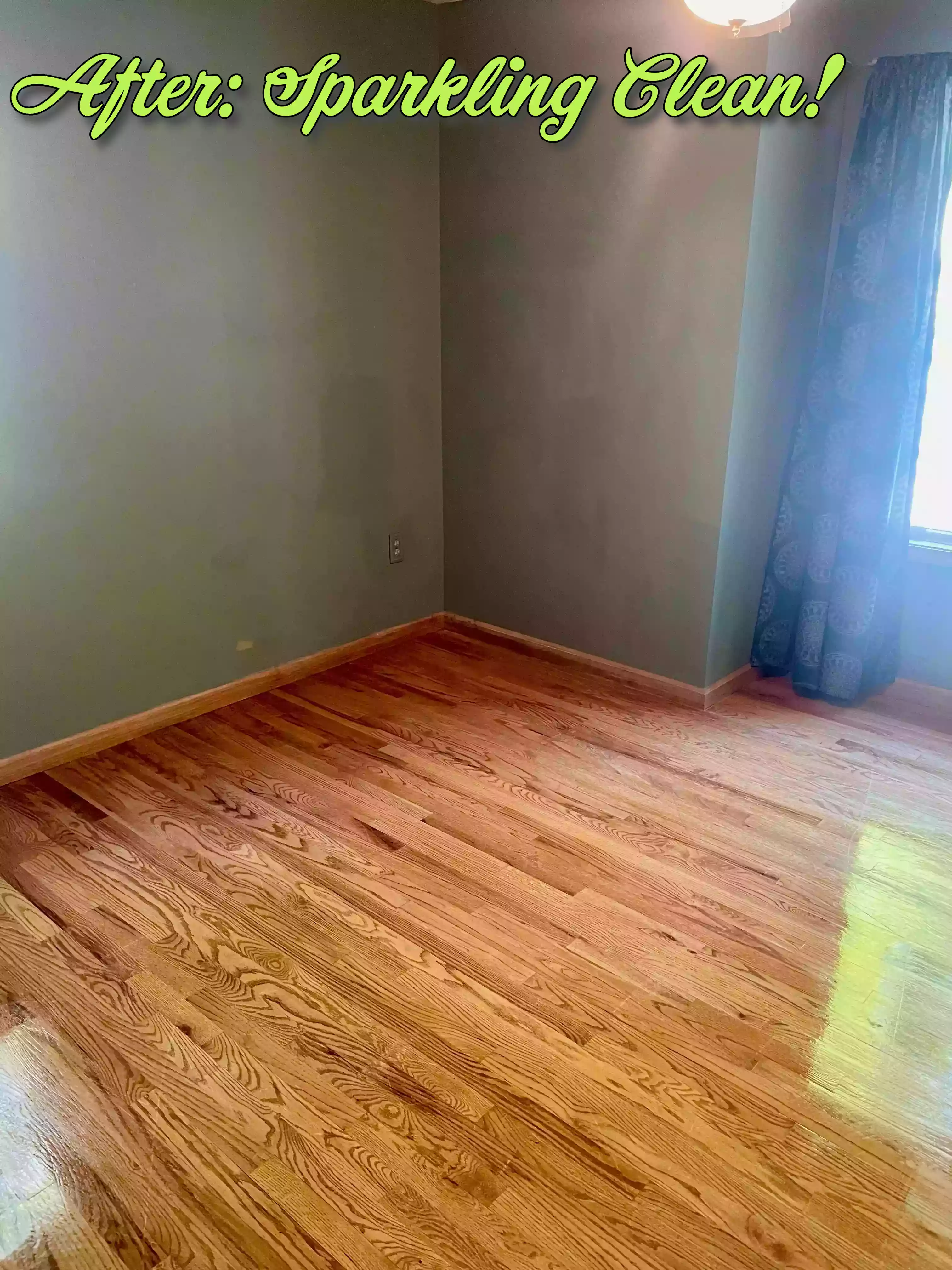 A clean and shiny floor after Too Good Maids